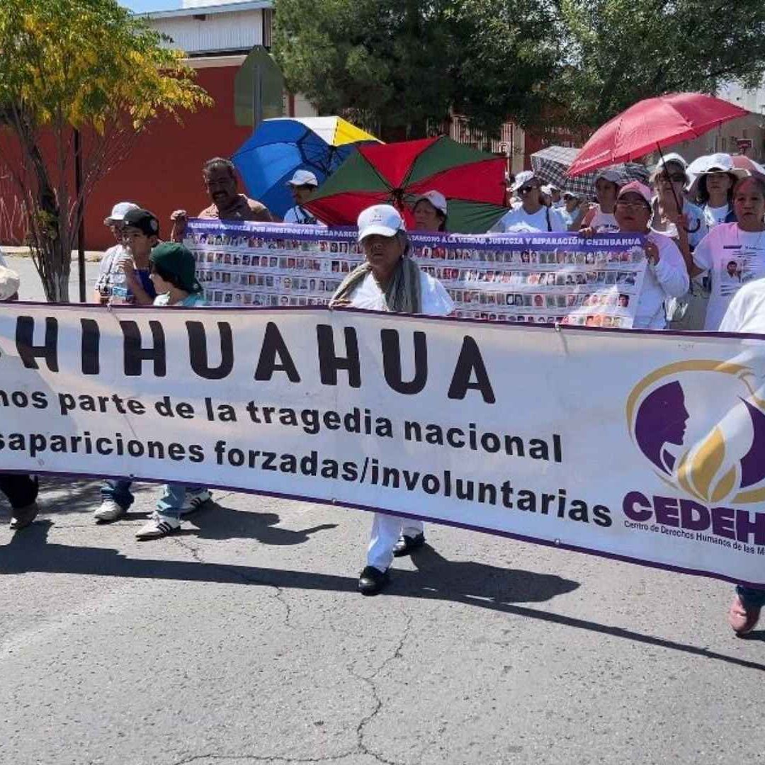 Familiares de desaparecidos recorrieron las calles de Chihuahua